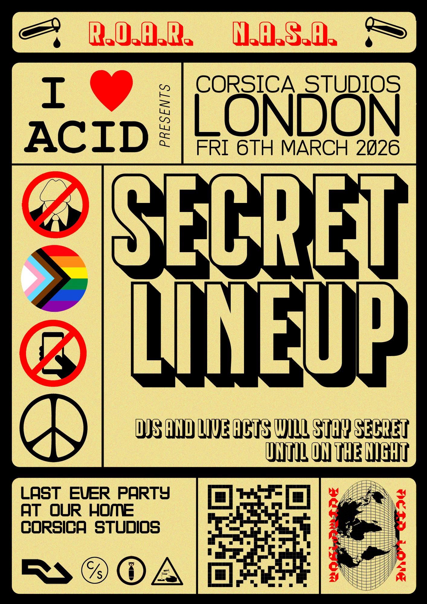 The last ever I Love Acid at Corsica Studios