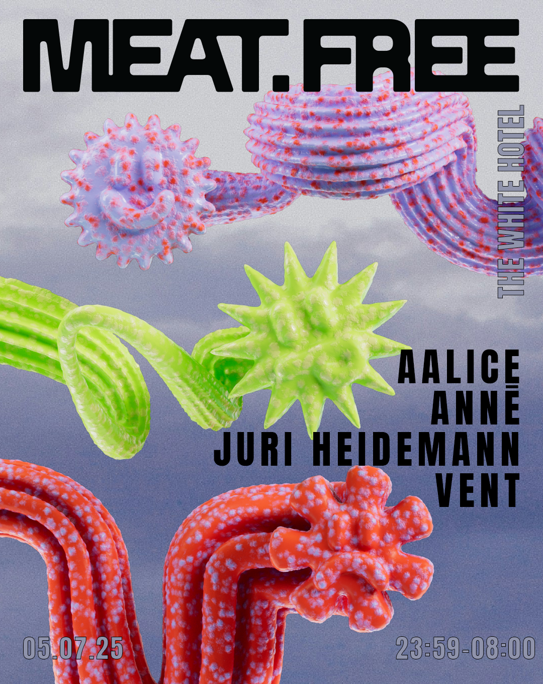 Meat Free w/ ANNĒ, Juri Heidemann & VENT 