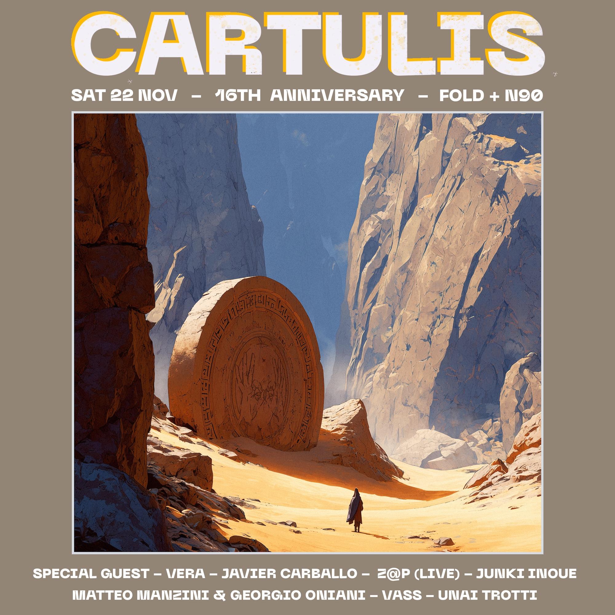 Cartulis 16th Year Anniversary