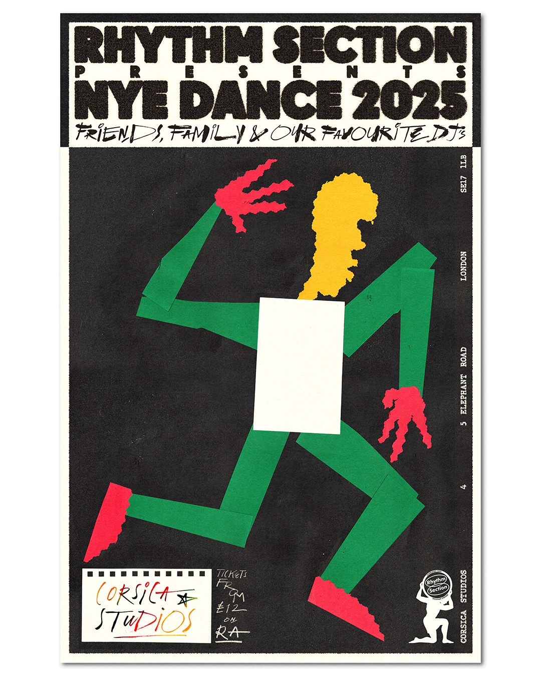 Rhythm Section does NYE: 2025 ( the last ever new years at Corsica!)