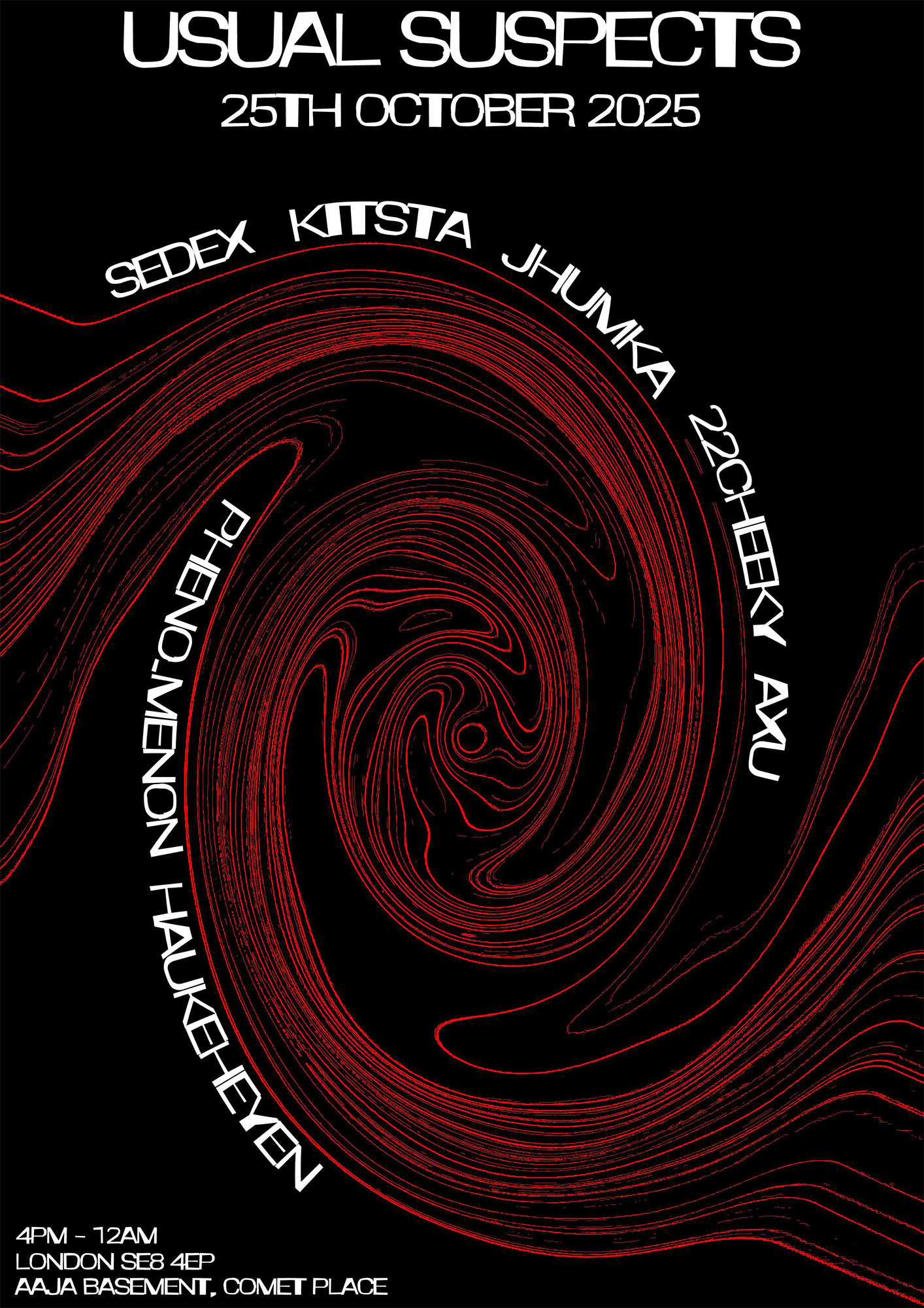 Usual Suspects: Aaja Basement Takeover