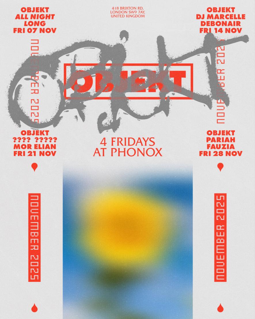 Objekt: 4 Fridays at Phonox